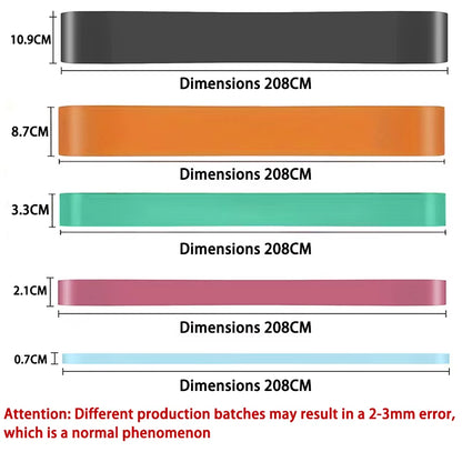 Resistance Band Set Pull up Assistance Bands Stretch Band Resistance Heavy Workout Exercise for Physical Therapy Home Workouts